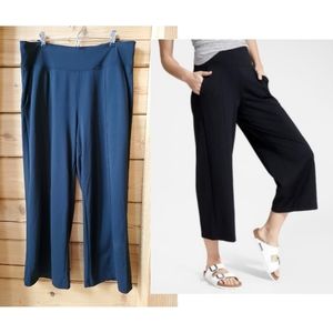 Athleta Globetrotter Wide Leg Crop Pants